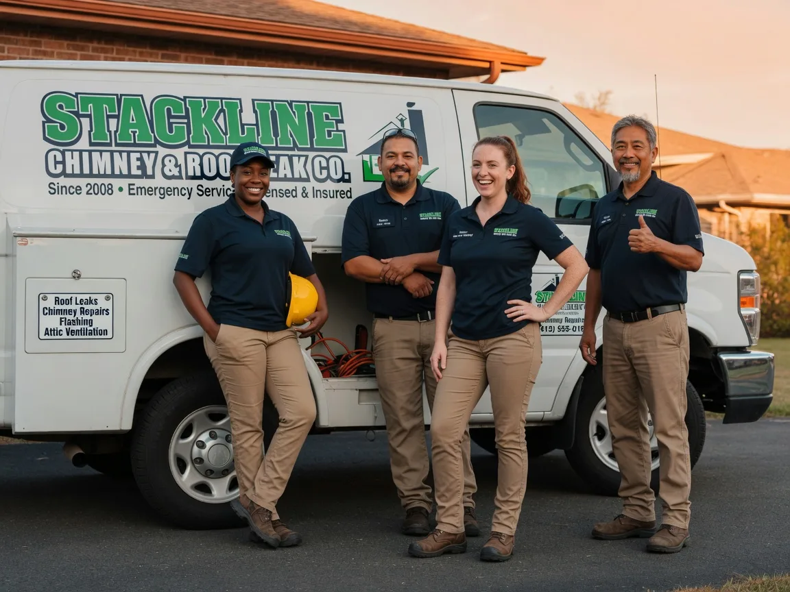 Chimney flashing repair company in Velva, ND